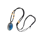 Labradorite Rough Stone Pendant Necklace Pendant – Jewelry Gift Ideas — 4
