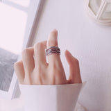 Vintage Braided Couple Ring – Gifts for Couples — 1