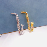 Musical Instrument Saxophone Temperament Brooch – Jewelry Gift Ideas — 1