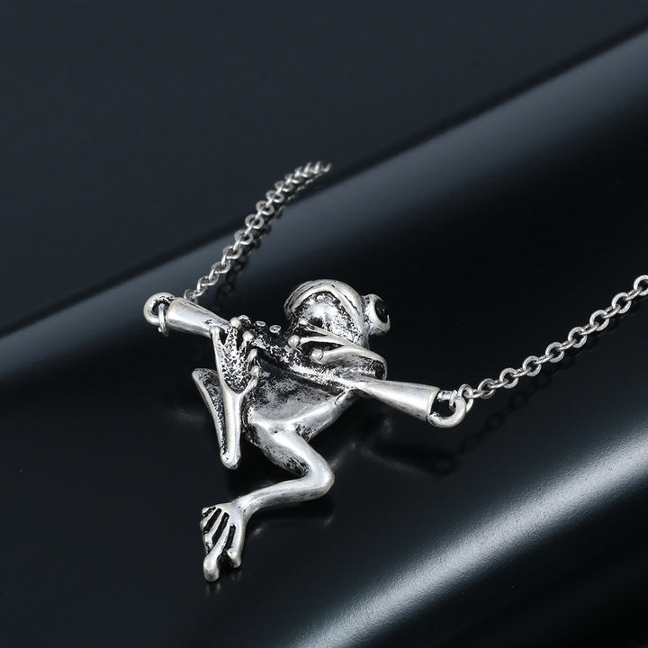 Men And Women Fashion Necklace Simple Cute Frog – Jewelry Gift Ideas — 1