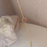 Pink Strawberry Crystal Bracelet – Jewelry Gift Ideas — 6