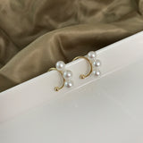 Flower Pearl Stud Earrings Small Earrings Sweet Ear – Birthday Gifts — 6