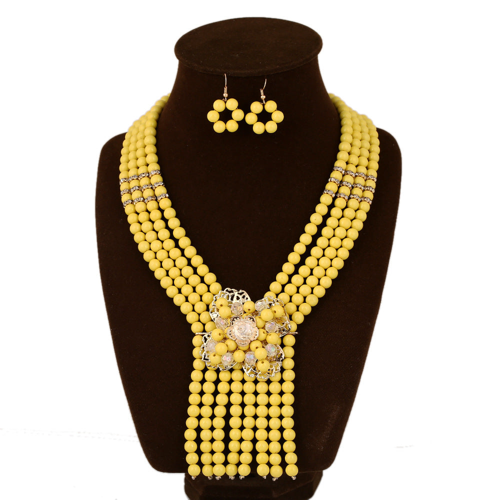 South African Wedding Jewelry Set Bridal Necklace – Jewelry Gift Ideas — 1