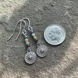 Bohemian Round Beaded Pendant Earrings Vintage – Jewelry Gift Ideas — 5