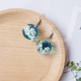 Cloud Ball Earrings Drop Temperament Gentle Resin – Unique Gift Ideas — 3