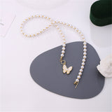 Vintage French Pearl Butterfly Pendant Necklace – Jewelry Gift Ideas — 3