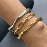 Classic Open 18K Plain Bracelet – Jewelry Gift Ideas — 1