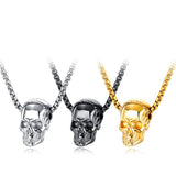 Classic Simple Versatile Stainless Steel Skull – Jewelry Gift Ideas — 5