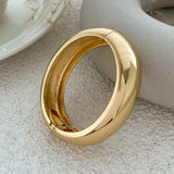 Retro Maillard Style Wood Grain Fashion Wide Bracelet – Stylish Gifts — 5
