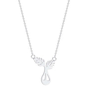 Stainless Steel Necklace Pendant Clavicle Chain – Jewelry Gift Ideas — 18