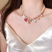 Butterfly-drip-glaze Bead Necklace Niche Design – Jewelry Gift Ideas — 13