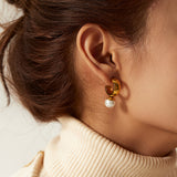 18K Gold Stainless Steel Glossy C- Shaped – Everyday Gifts — 7
