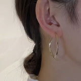 Small Design Of Front And Back Cross Earrings – Small Gift Ideas — 4