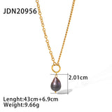 Elegant Vintage Black Pearl Pendant Necklace – Jewelry Gift Ideas — 6