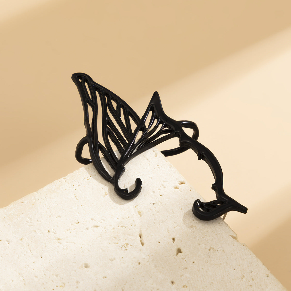 Butterfly Wings Hollow Out Simple Elf Alloy Ear Cuff – Useful Gifts — 1