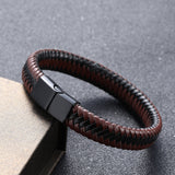 Men Genuine Leather Bracelet Vintage Handmade – Jewelry Gift Ideas — 3