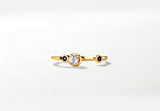 Simple Fashion Natural Black Zircon Female S925 Silver – Stylish Gifts — 2
