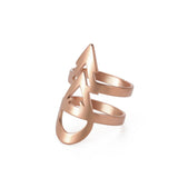 Men's And Women's Stainless Steel Arrow Shaped Rings – Gifts for Her — 2