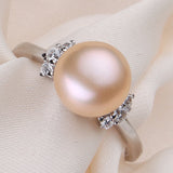 Natural freshwater pearl ring personality opening – Unique Gift Ideas — 2