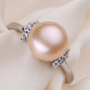 Natural freshwater pearl ring personality opening – Unique Gift Ideas — 2