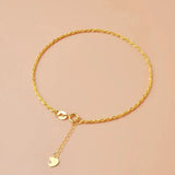 Gold Hemp Rope Bracelet Hollow – Jewelry Gift Ideas — 4
