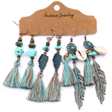 Bohemian Style Vintage Earrings-Dianasteves -Women – Stylish Gifts — 9