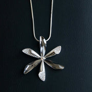 Flower Long Crystal Pendant Sweater Chain – Jewelry Gift Ideas — 4