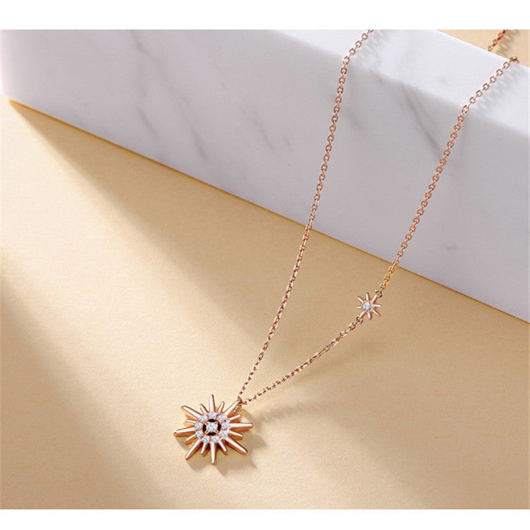Sun Pendant in Sterling Silver – Jewelry Gift Ideas — 1