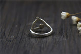 Sterling silver personality tree leaf female ring – Gifts for Her — 3