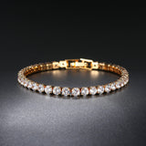 Round Full Diamond Tennis Chain Hip Hop Ear – Stylish Gifts — 1