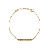 All-match Geometric Diamond Tennis Chain Colorful – Jewelry Gift Ideas — 16