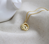 Geometric irregular ring necklace – Jewelry Gift Ideas — 5
