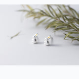 S925 Silver Sweet Little White Free Earrings – Thoughtful Gifts — 5