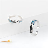 Bird And Fish Couple Ring Male And Female Ring Pair – Gifts for Her — 7