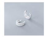 S925 silver earrings curved ear clip – Special Occasion Gifts — 2