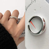 Special-interest Design Sterling Silver Irregular – Surprise Gifts — 16