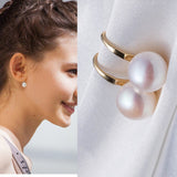 Micro-set pearl earrings – Practical Gifts — 1