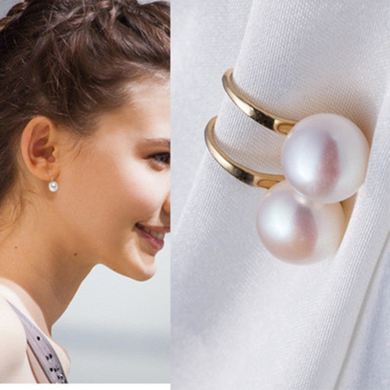 Micro-set pearl earrings – Practical Gifts — 1