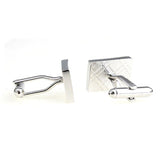 Metal Letter French Shirt Men's Cufflinks – Gifts for Him — 3