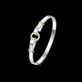 925 silver plated color separation O bracelet – Jewelry Gift Ideas — 2