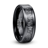 Tungsten Steel Ring Shining Colored Paper Men's Ring – Gifts for Him — 2