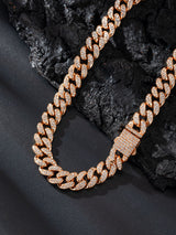 13mm Cuban Link Chain Spring Release Buckle Alloy – Jewelry Gift Ideas — 9