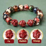 Glazed Bracelet Three-in-one Bracelet Rabbit – Jewelry Gift Ideas — 7