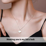 S999 Sterling Silver Shell Necklace For Women Ins – Jewelry Gift Ideas — 3