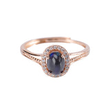 S925 Sterling Silver Rose Gold Plated Inlaid Natural – Birthday Gifts — 4