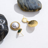 Earrings Frosted Shell Beads Solid Color – Special Occasion Gifts — 3