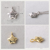 S925 Sterling Silver Lucky Expression Little Star – Jewelry Gift Ideas — 4
