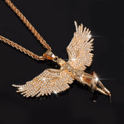 Flying Wing Fairy Hip Hop Goddess Necklace – Jewelry Gift Ideas — 6