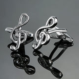 Brass Music Series Musical Instrument Note Cufflinks – Creative Gifts — 6