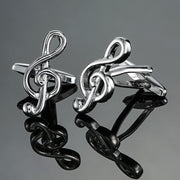 Brass Music Series Musical Instrument Note Cufflinks – Creative Gifts — 6